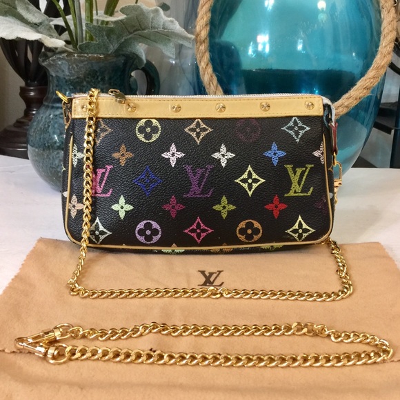 louis vuitton pochette multicolor